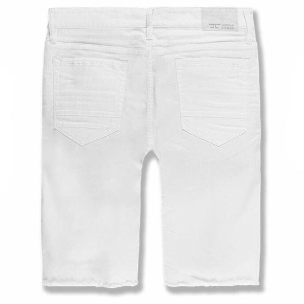 Jordan Craig Wildwood Twill Shorts (White) J3166S