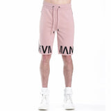 Hvman French Terry Sweatshort (Dusty Pink) 322AC-FS29B