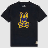 Kids Psycho Bunny Alston Graphic Tee (Navy) - B0U107Q1PC