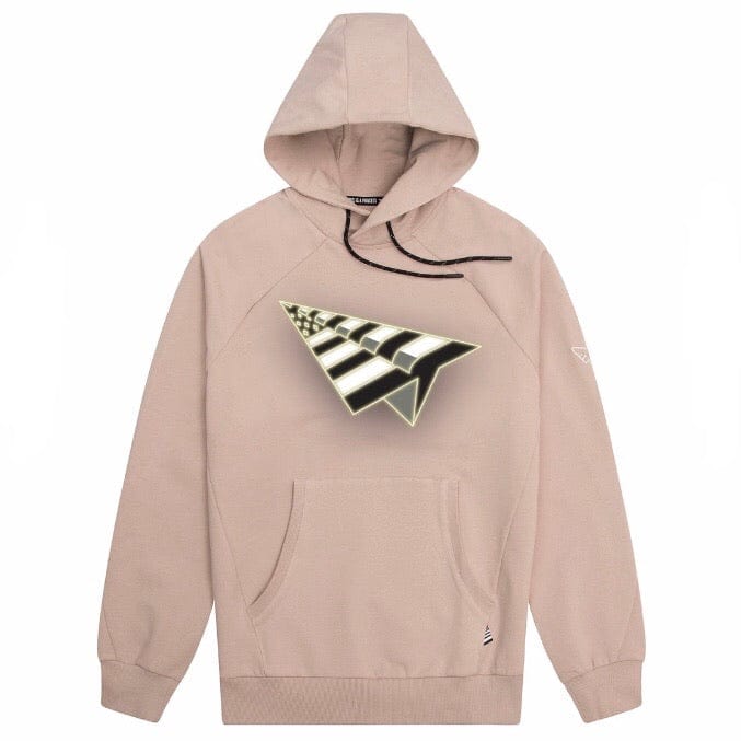 Paper Planes Flag Hoodie (Mushroom) 100932