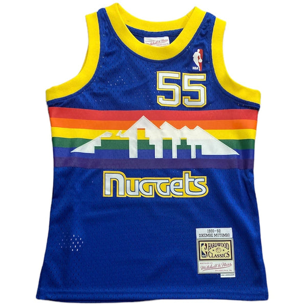 Boys Mitchell & Ness Nba Denver Nuggets Swingman Road Jersey (Royal)