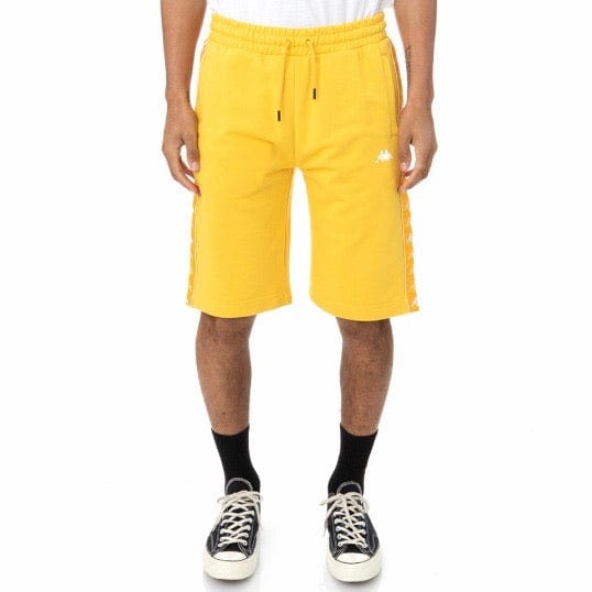 Kappa 222 Banda Marvzin Shorts (Yellow Vanilla)