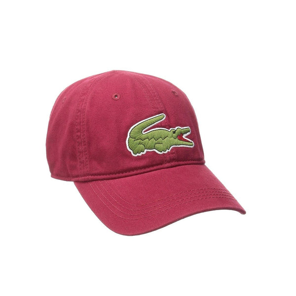 Lacoste Men's Oversized-Croc Cap Bordeaux RK4711