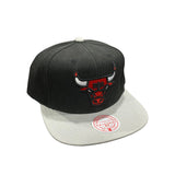 Mitchell & Ness Nba Chicago Bulls Core Basic Snapback (Black/Grey)