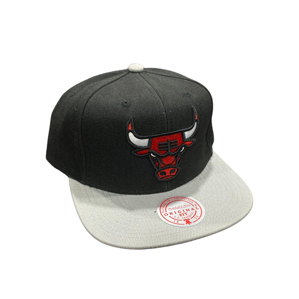 Mitchell & Ness Nba Chicago Bulls Core Basic Snapback (Black/Grey)