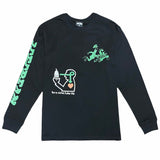 Ice Cream Richer Long Sleeve Knit (Black) 411-6306