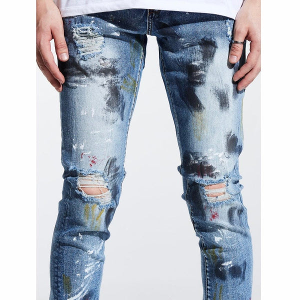 Crysp Atlantic Denim (Indigo Black Paint) CRYSPSP221-108