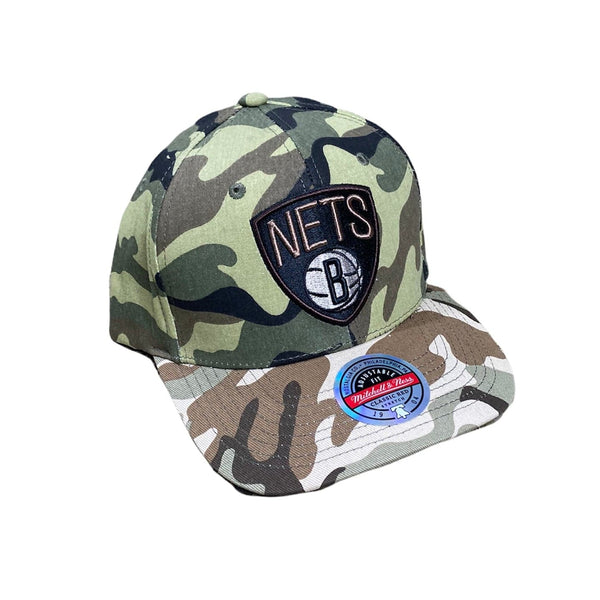 Mitchell & Ness Nba Nets Woodland Desert Snapback (Camo Woodland)