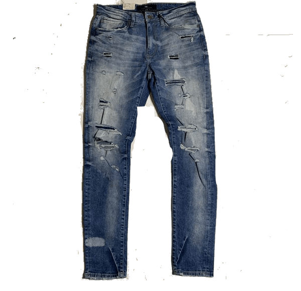 Jordan Craig Sean Denim Jean (Destroyed Blue) - JM3287