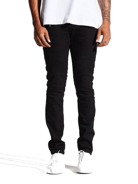 EMBELLISH JEAN BLACK EMBF-28