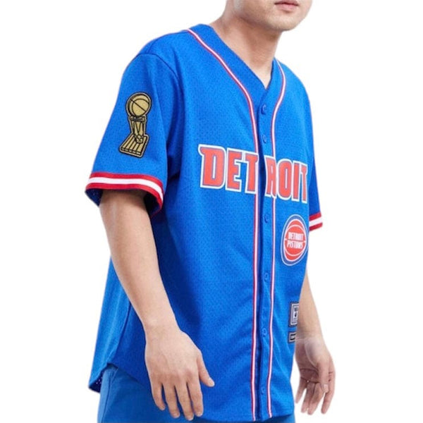 Pro Standard Detroit Pistons Jersey Shirt (Royal Blue) BDP153947-RYB