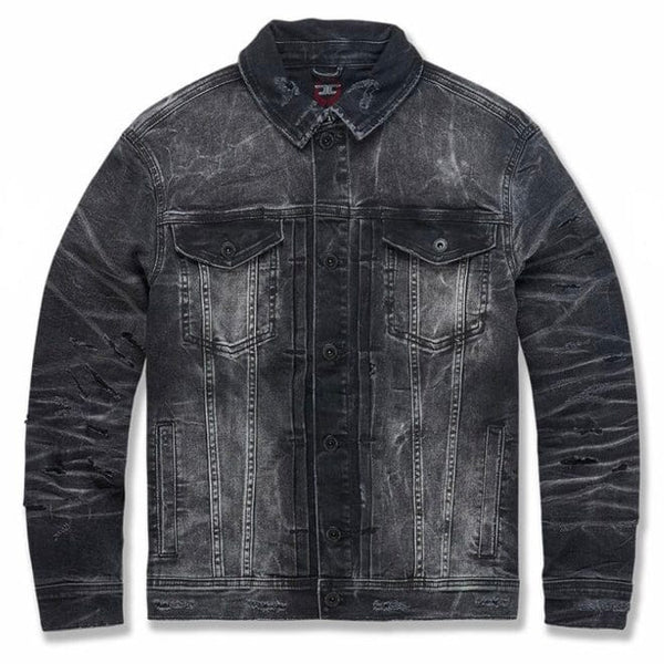 Jordan Craig Hamilton Denim Trucker Jacket (Industrial Black) JJ300R