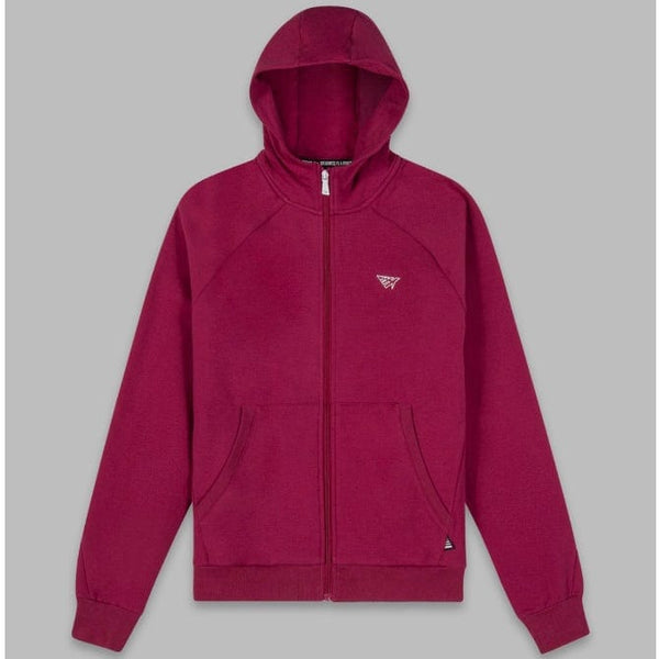 Paper Planes Volume 2 Fleece Zip Hoodie (Carmine) 300084