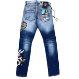 Cast Iron Woven Denim Jean (Indigo) CI-WB-001