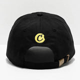 Cookies Original Mint Cotton Canvas Embroidered Dad Cap (Black/Yellow)