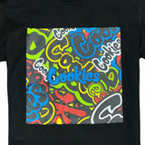 Cookies Stack It Up Logo Short Sleeve Tee (Black/Multi) 1550T4779