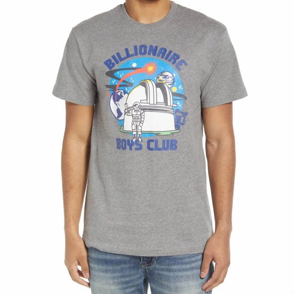 Billionaire Boys Club BB Observatory SS Tee (Dark Heather Grey) 821-1212