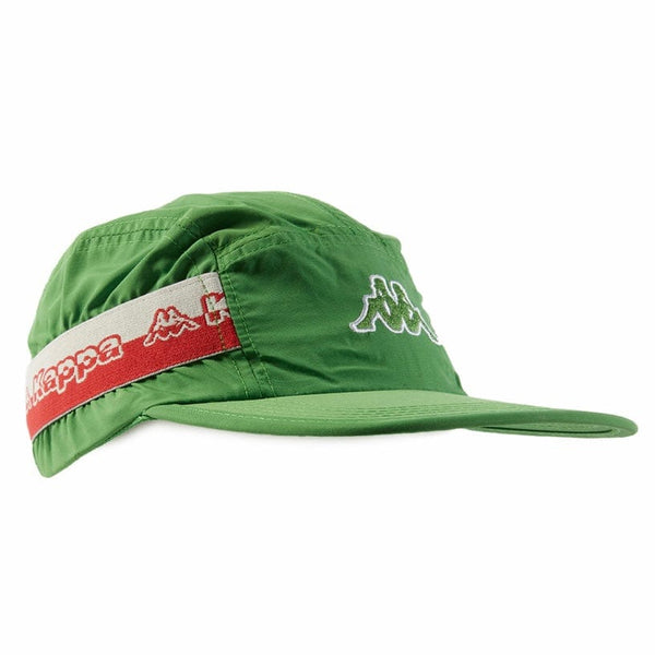 Kappa Logo Tape Drema Cap (Green/Grey/Red) 331B63W