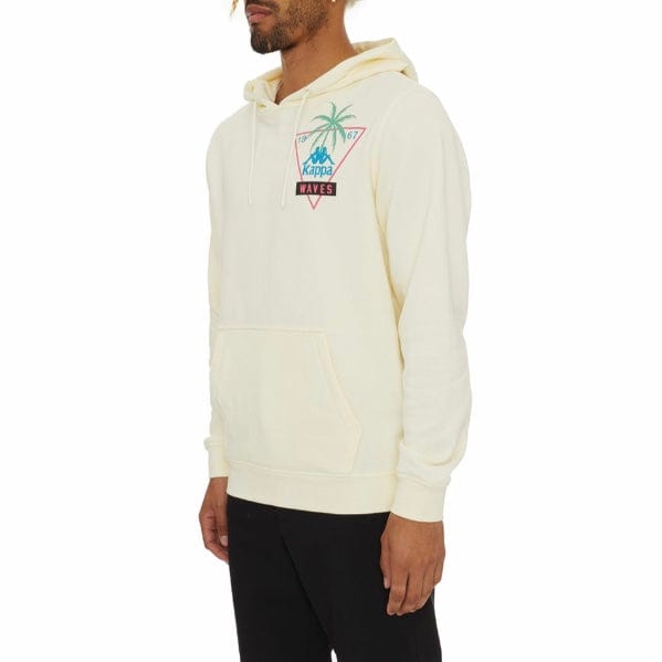 Kappa Authentic Oracabessa Hoodie (Cream/Green/Blue) 35142HW